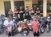 Bongkar Sindikat Curanmor di Kupang, Polisi Bekuk 3 Pelaku dan Sita 6 Unit Sepeda Motor Curian