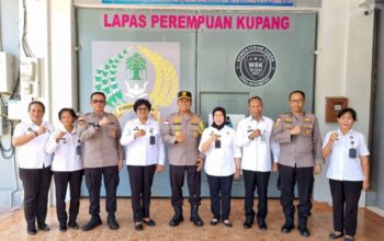 Bhayangkari Daerah NTT Gelar Terapi USEFT di Lapas Perempuan Kupang